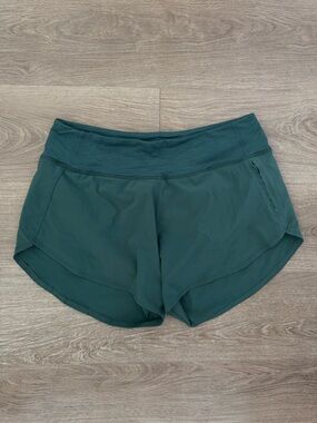 Outdoor Voices Green Athletic Shorts